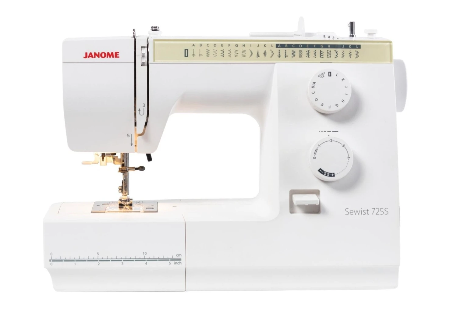 Janome Sewist 725S Mechanical Sewing Machine 3 Janome Sewist 725S Mechanical Sewing Machine