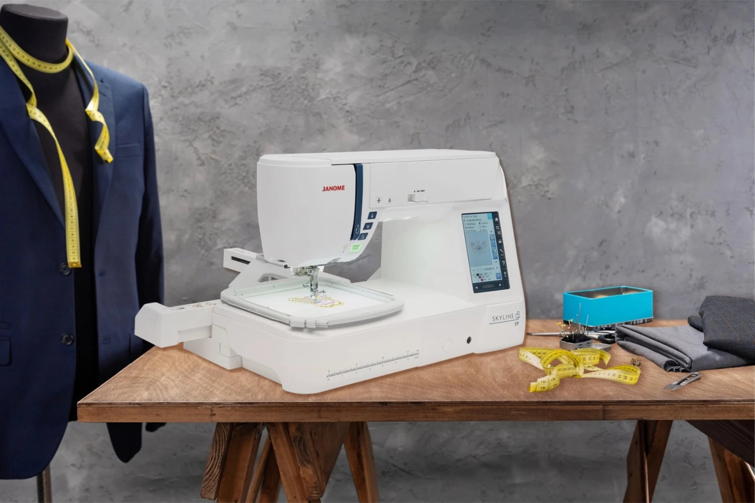 Janome Skyline S9 Sewing, Quilting & Embroidery Machine 5 Janome Skyline S9 Sewing, Quilting & Embroidery Machine - Image 3