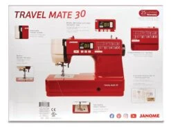Janome Travel Mate 30 Sewing Machine -Sewing Supplies Store janome travel mate 30 sewing machine sewing serger embroidery machines 802937