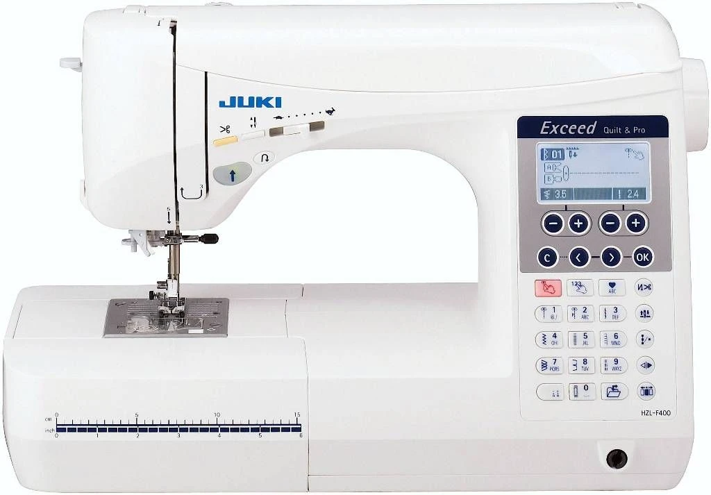 Juki Exceed HZL-F400 Computerized Sewing & Quilting Machine 3 Juki Exceed HZL-F400 Computerized Sewing & Quilting Machine