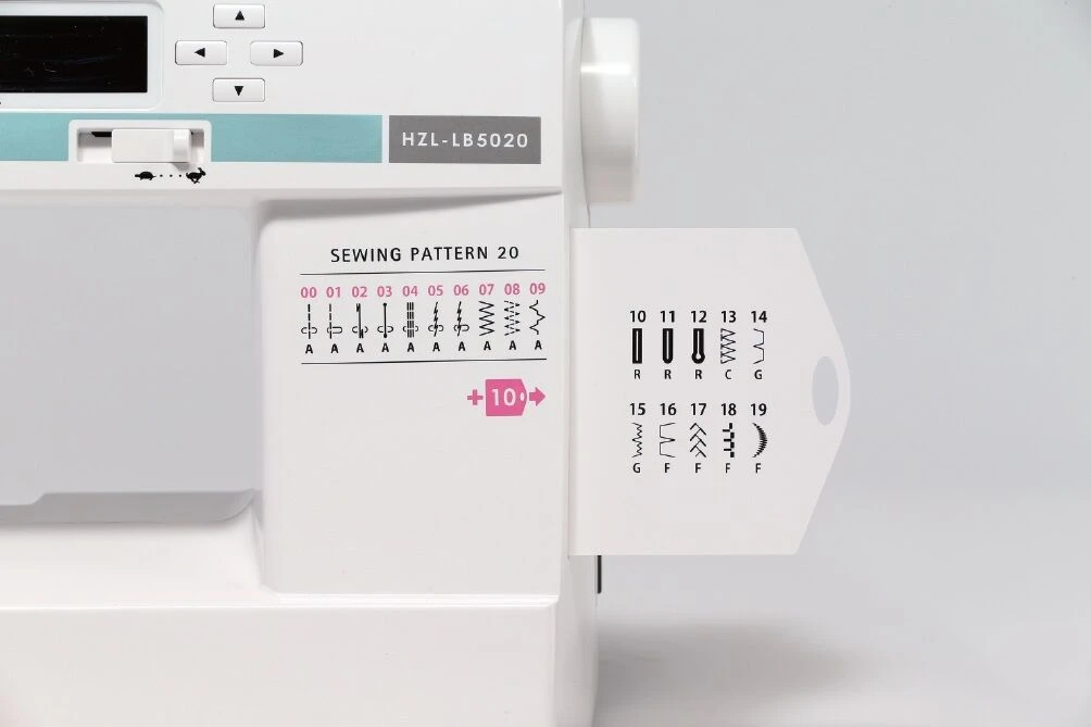 Juki HZL-LB5020 Compact Size Sewing Machine With 20 Stitch Patterns 4 Juki HZL-LB5020 Compact Size Sewing Machine With 20 Stitch Patterns - Image 2