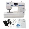 Juki HZL-LB5100 Compact Size Sewing Machine With 100 Stitch Patterns -Sewing Supplies Store juki hzl lb5100 compact size sewing machine with 100 stitch patterns sewing serger embroidery machines 803349