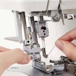 Juki MO-2800 2/3/4 Air Threading Overlock Machine -Sewing Supplies Store juki mo 2800 234 air threading overlock machine sewing serger embroidery machines 600302
