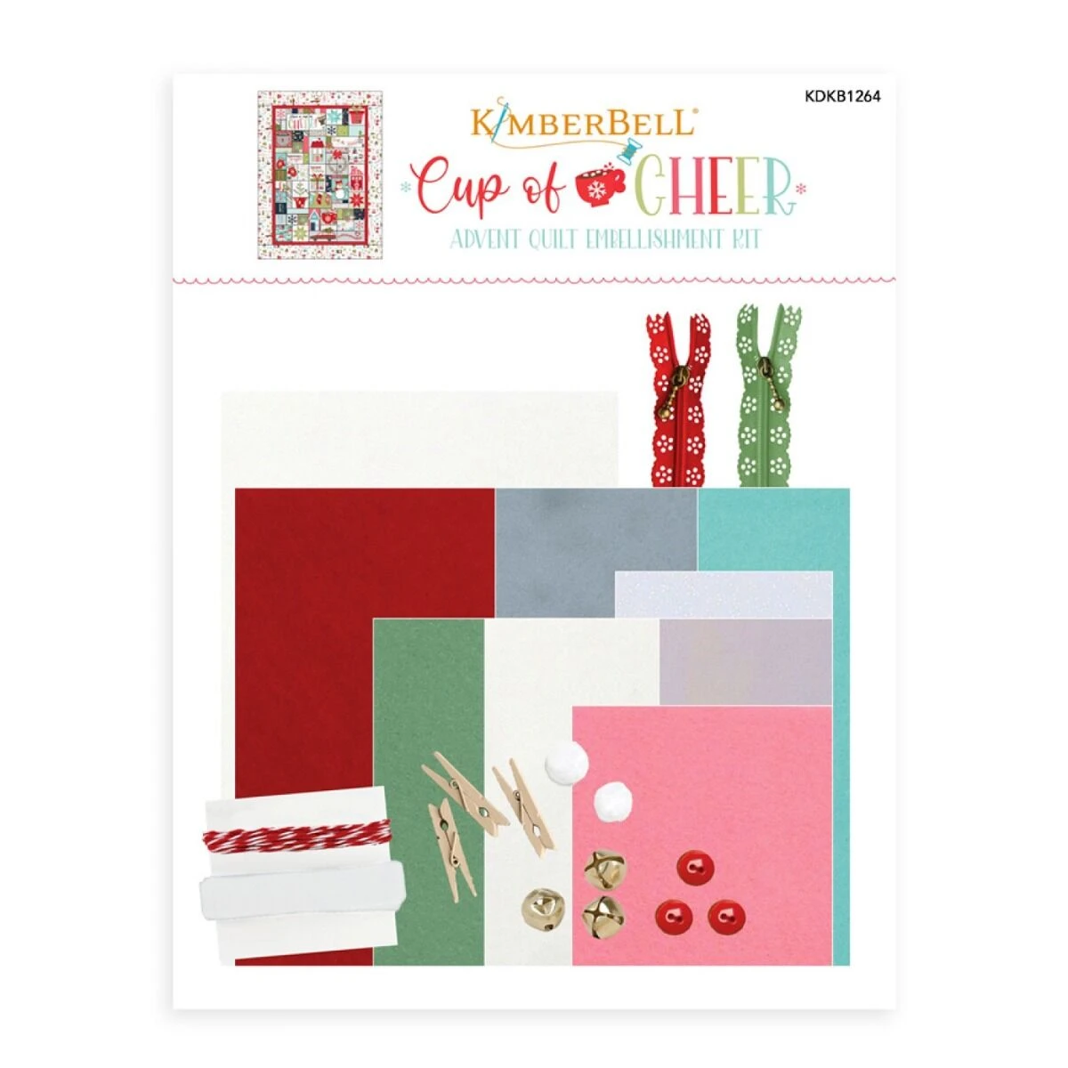 Kimberbell Cup Of Cheer Embellishment Kit 3 Kimberbell Cup Of Cheer Embellishment Kit