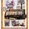 Kimberbell Twilight Boo-Levard (Hoop Size 5x7 Or Larger) Bench Pillow, Machine Embroidery Pattern CD