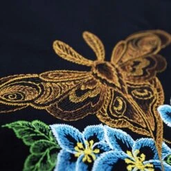 Moonlit Wings Embroidery Collection By Scissortail Stitches