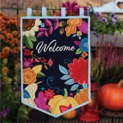 OESD Autumn Welcome Garden Flag -Sewing Supplies Store oesd autumn welcome garden flag sewing accessories notions 608646
