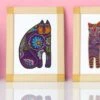 OESD Festive Felines By Laurel Burch 2 OESD Festive Felines By Laurel Burch -Sewing Supplies Store oesd festive felines by laurel burch sewing accessories notions 761970