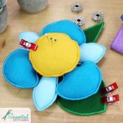 OESD Floral Blooming Pin Cushions