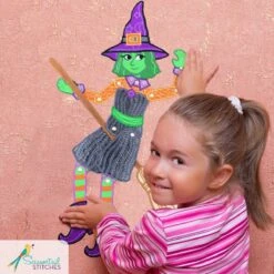 OESD Free Standing Lace Witchy Wall Hanger -Sewing Supplies Store oesd free standing lace witchy wall hanger sewing accessories notions 673286