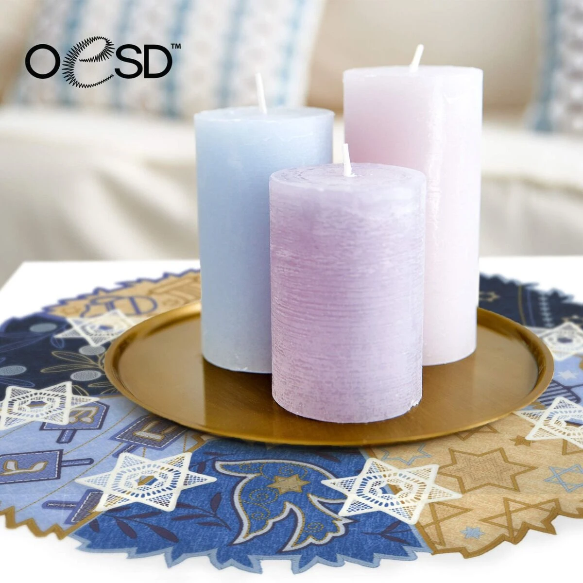 OESD Freestanding Hanukkah Wreaths Embroidery Collection 5 OESD Freestanding Hanukkah Wreaths Embroidery Collection - Image 3