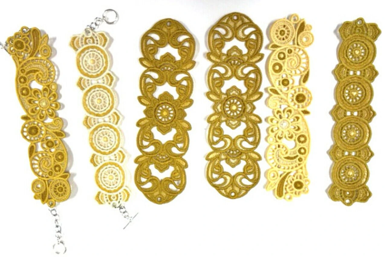 OESD Freestanding Lace Bracelets And Cuffs 4 OESD Freestanding Lace Bracelets And Cuffs - Image 2