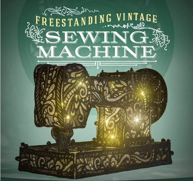 OESD Freestanding Vintage Sewing Machine 3 OESD Freestanding Vintage Sewing Machine