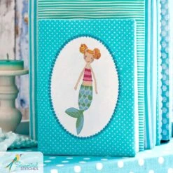 OESD Mystical Mermaids Embroidery Collection By Benartex -Sewing Supplies Store oesd mystical mermaids embroidery collection by benartex sewing accessories notions 476749