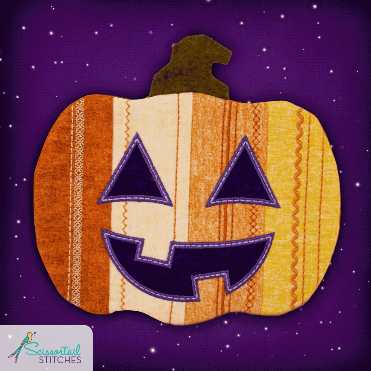 OESD Pumpkin Patch Mug Rugs Embroidery Collection 5 OESD Pumpkin Patch Mug Rugs Embroidery Collection - Image 3