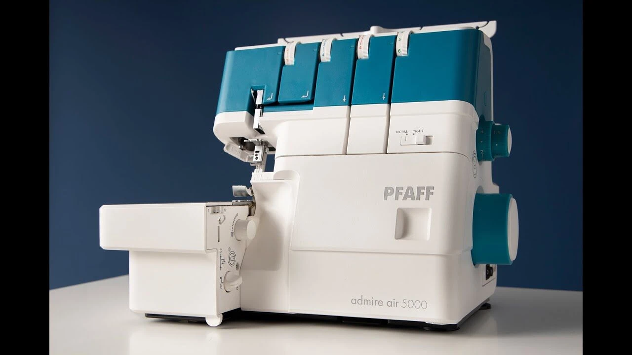 Pfaff Admire Air 5000 Jet Air 4-Thread Overlock Serger 4 Pfaff Admire Air 5000 Jet Air 4-Thread Overlock Serger - Image 2