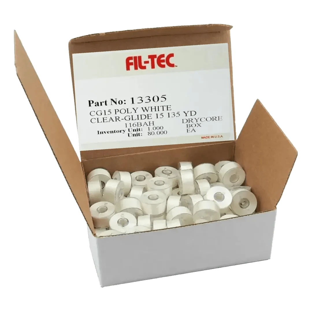 Prewound Bobbin 15 Class Fil-Tec Poly 3 Prewound Bobbin 15 Class Fil-Tec Poly