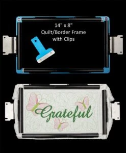 Quilt/Border Frame 8" X 14" Unit For Brother & Baby Lock 10 Needle Machines By Durkee