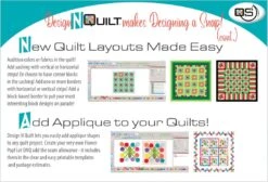 Quilters Select Design N Quilt Software -Sewing Supplies Store quilters select design n quilt software sewing accessories notions 559118