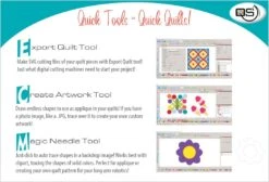 Quilters Select Design N Quilt Software -Sewing Supplies Store quilters select design n quilt software sewing accessories notions 840052
