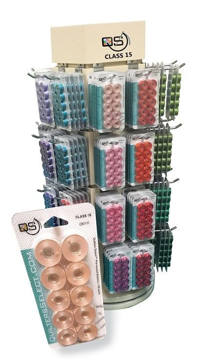 Quilters Select Prewound Bobbins- Class 15 3 Quilters Select Prewound Bobbins- Class 15