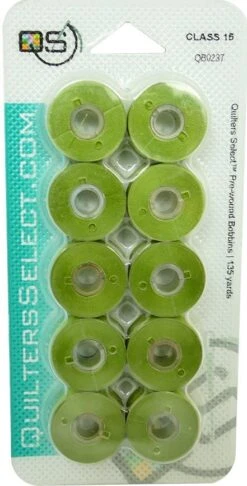 Quilters Select Prewound Bobbins- Class 15 27 Quilters Select Prewound Bobbins- Class 15 -Sewing Supplies Store quilters select prewound bobbins class 15 sewing accessories notions 562951