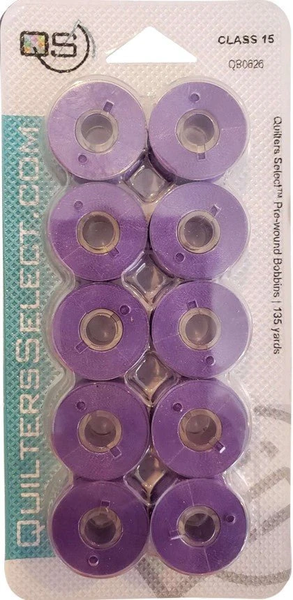 Quilters Select Prewound Bobbins- Class 15 20 Quilters Select Prewound Bobbins- Class 15 - Image 18