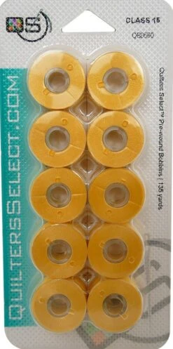 Quilters Select Prewound Bobbins- Class 15 31 Quilters Select Prewound Bobbins- Class 15 -Sewing Supplies Store quilters select prewound bobbins class 15 sewing accessories notions 975330