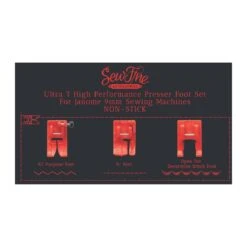 SewFine Ultra T High Performance Foot Set (3) -Sewing Supplies Store sewfine ultra t high performance foot set 3 sewing accessories notions 141843