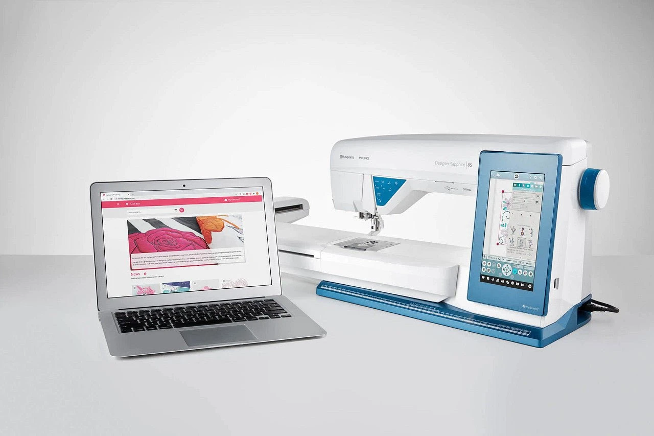 Viking Designer Sapphire 85 Sewing And Embroidery Machine 16 Viking Designer Sapphire 85 Sewing And Embroidery Machine - Image 14