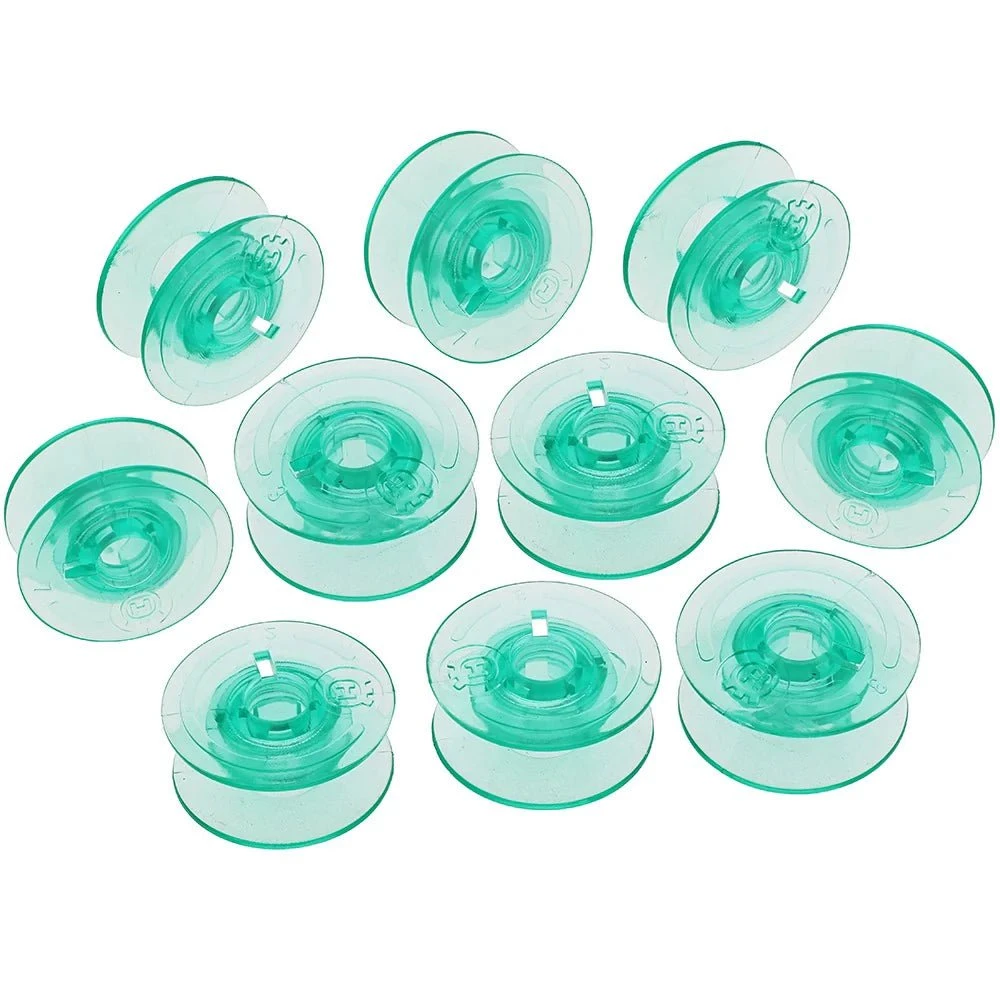 Viking Plastic Bobbins (Green) 3 Viking Plastic Bobbins (Green)
